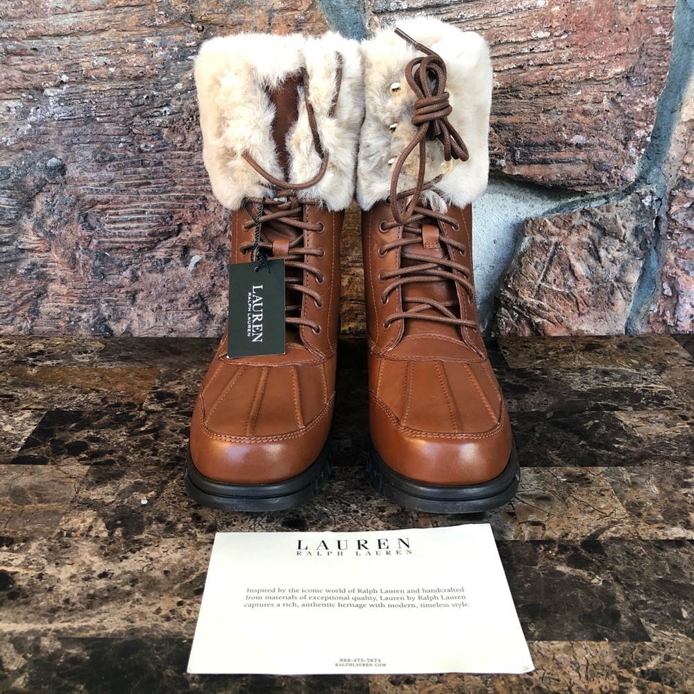 NEW Lauren Ralph Lauren Dabney Cold-Weather boots - Picture 3 of 13